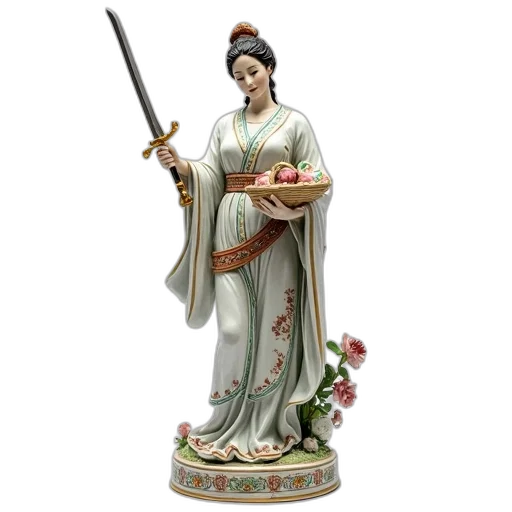staff, jewelry, sword, 3d render transparent PNG cut-out