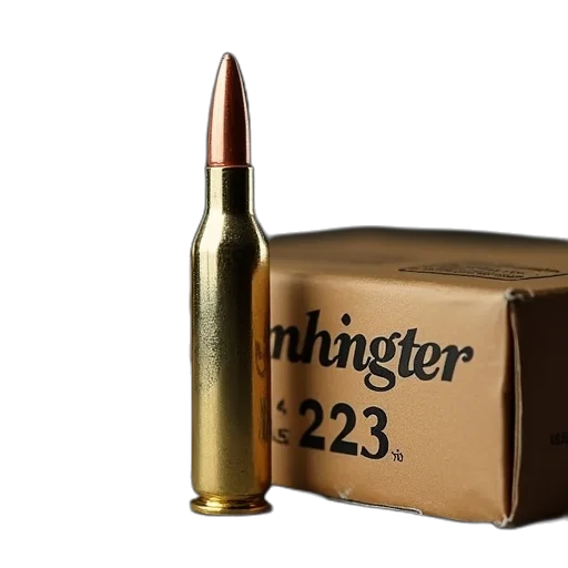 weapon, 3d render, box, 223 transparent PNG cut-out