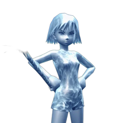 robot, staff, creature, concept art transparent PNG cut-out