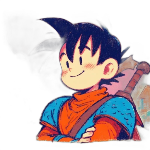 dragon, jacket, staff, creature transparent PNG cut-out