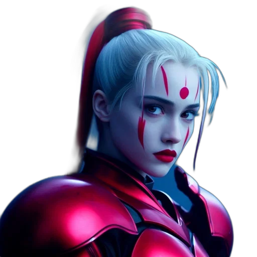 robot, face, concept art, comic book art transparent PNG cut-out