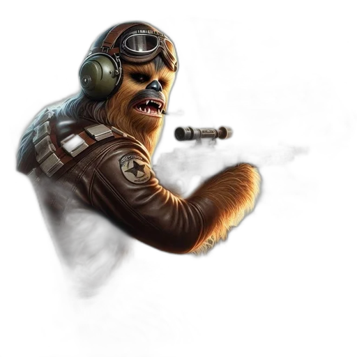 staff, mask, creature, weapon transparent PNG cut-out