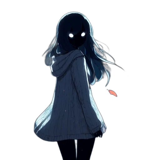 dress, mask, jacket, creature transparent PNG cut-out