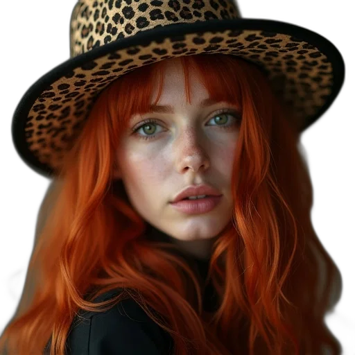 hat, face, hair, crown transparent PNG cut-out