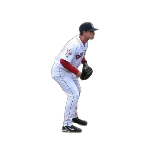 creature, baseball, player, white transparent PNG cut-out