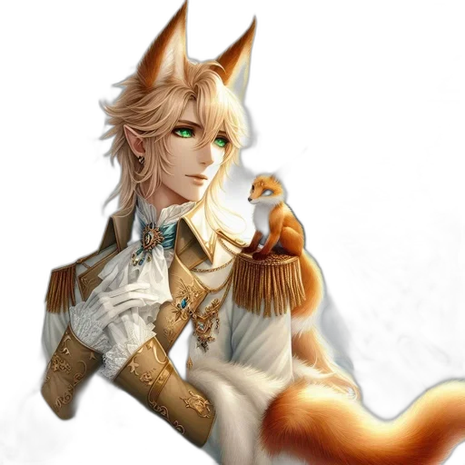 staff, animal, fantasy art, concept art transparent PNG cut-out