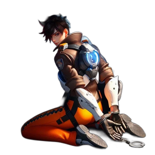 weapon, sword, jacket, staff transparent PNG cut-out