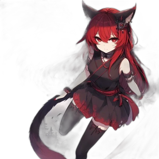 dragon, creature, staff, dress transparent PNG cut-out