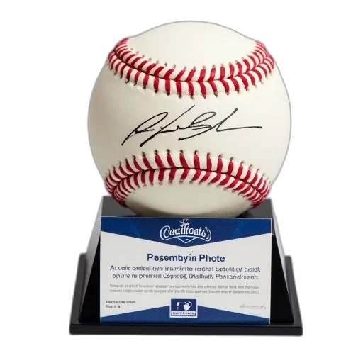 baseball, signed, player, number transparent PNG cut-out