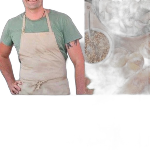 staff, food, jacket, face transparent PNG cut-out