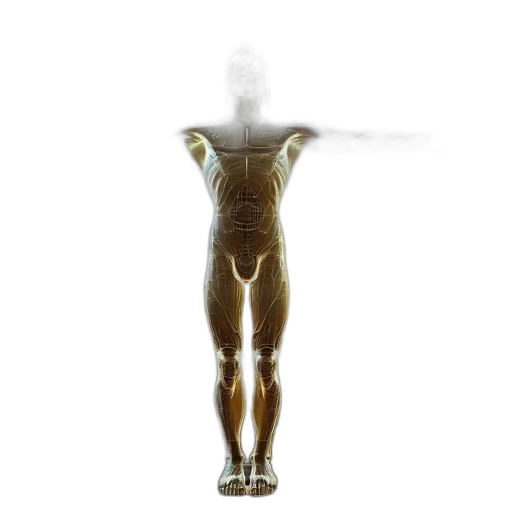robot, dress, staff, jewelry transparent PNG cut-out