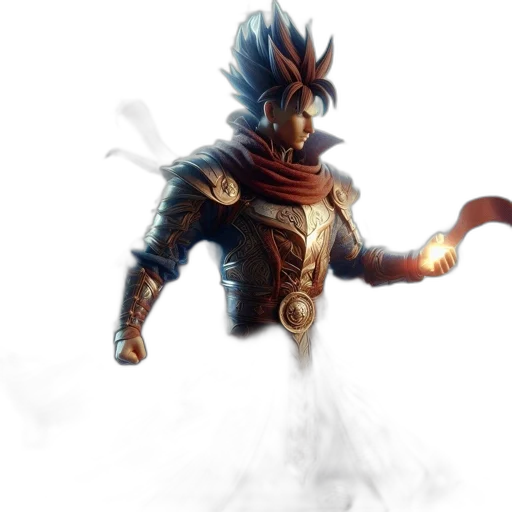 dragon, staff, mask, sword transparent PNG cut-out