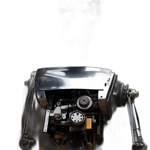 robot, car, weapon, staff transparent PNG cut-out