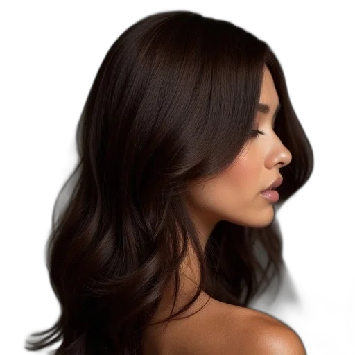hair, crown, photorealistic, earth tones transparent PNG cut-out