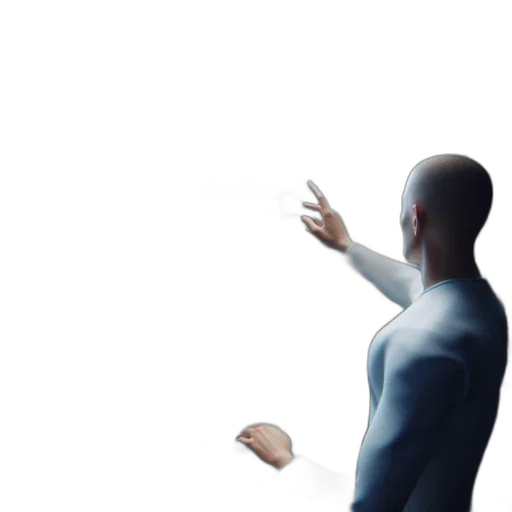 robot, face, mask, staff transparent PNG cut-out
