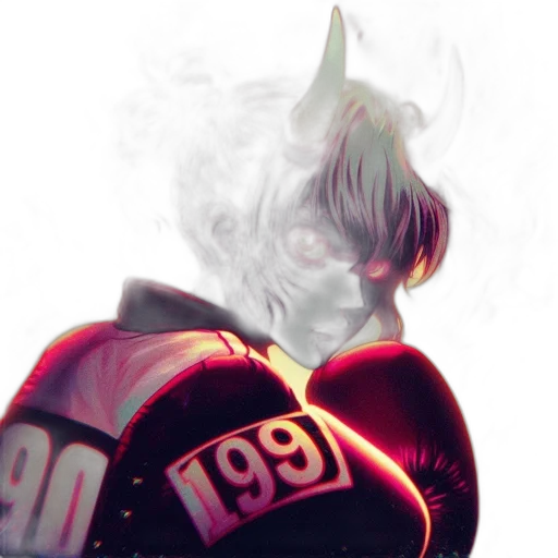 mask, dragon, jacket, face transparent PNG cut-out