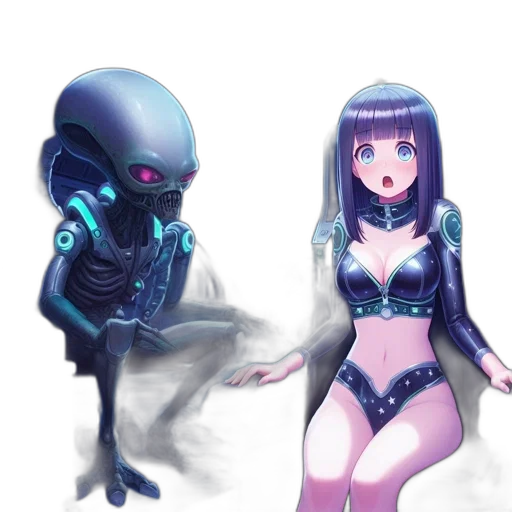 robot, creature, dress, concept art transparent PNG cut-out