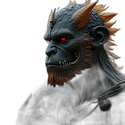 dragon, creature, mask, face transparent PNG cut-out
