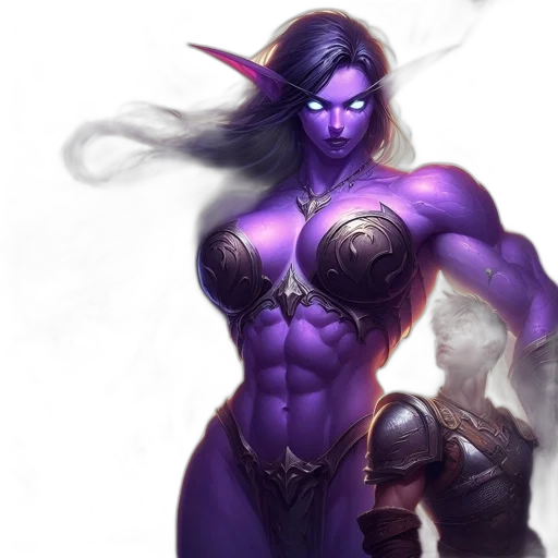 fantasy art, concept art, comic book art, pixel art transparent PNG cut-out