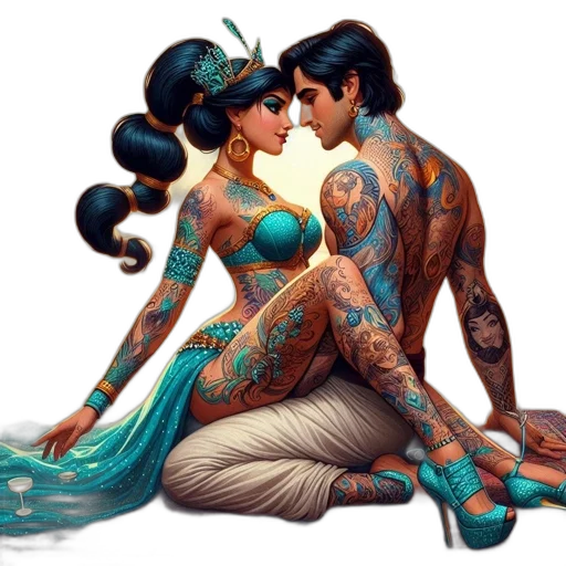 fantasy art, concept art, comic book art, photorealistic transparent PNG cut-out