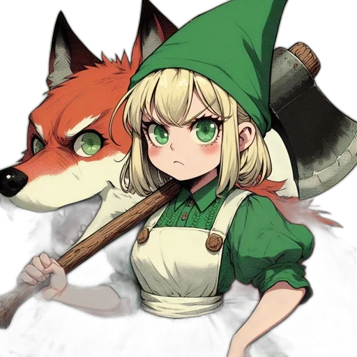 staff, weapon, animal, creature transparent PNG cut-out