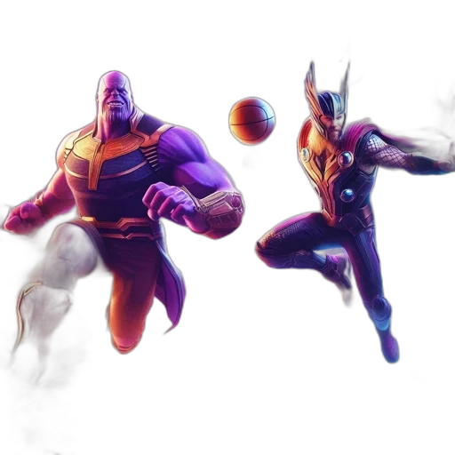 concept art, comic book art, 3d render, fantasy art transparent PNG cut-out