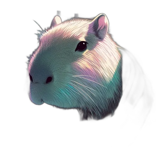 animal, creature, dragon, hair transparent PNG cut-out