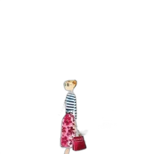 dress, bottle, jewelry, staff transparent PNG cut-out