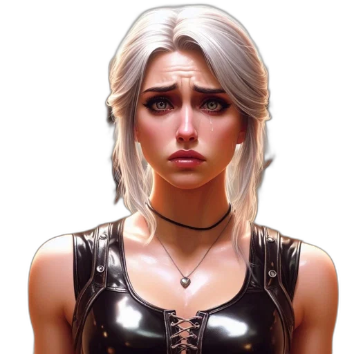 face, hair, dress, mask transparent PNG cut-out