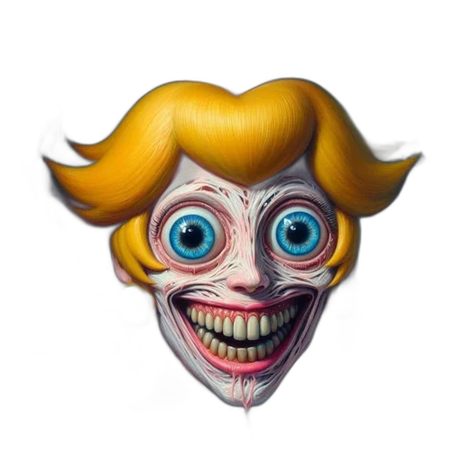 mask, face, creature, staff transparent PNG cut-out