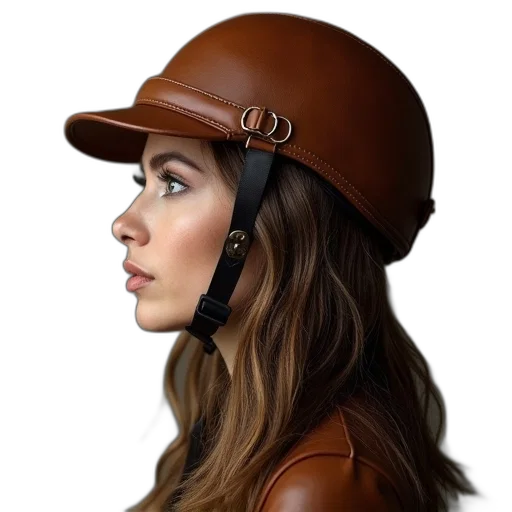 hat, staff, cyberpunk, photorealistic transparent PNG cut-out