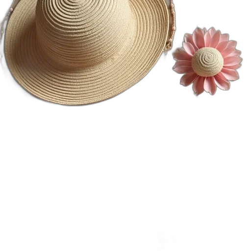 hat, jewelry, crown, flower transparent PNG cut-out