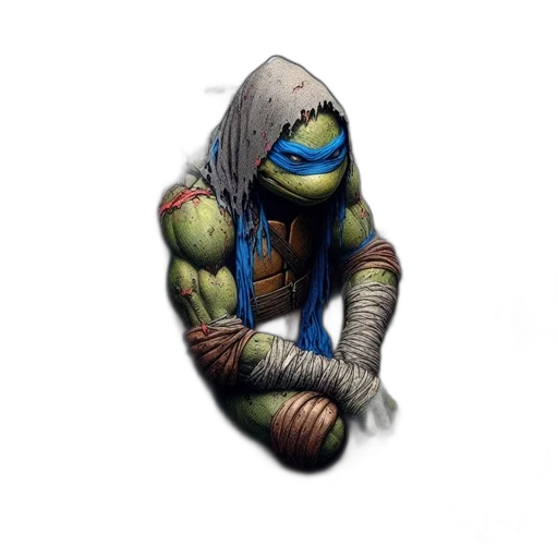 creature, mask, animal, staff transparent PNG cut-out