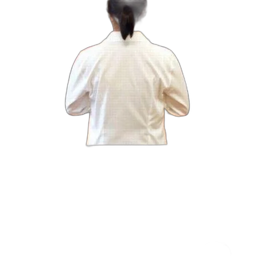 jacket, staff, hair, dress transparent PNG cut-out