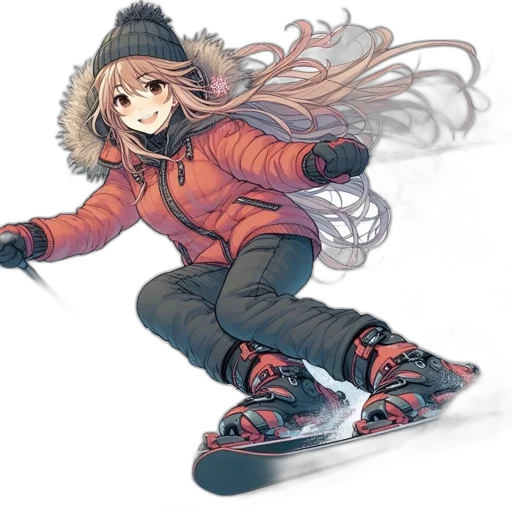 shoes, jacket, anime, concept art transparent PNG cut-out
