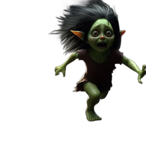 creature, mask, staff, concept art transparent PNG cut-out