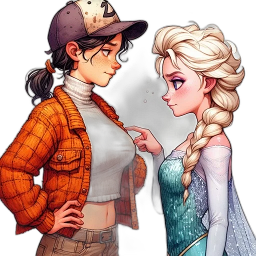 comic book art, fantasy art, cartoon, concept art transparent PNG cut-out