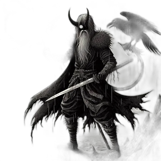 dragon, mask, sword, weapon transparent PNG cut-out