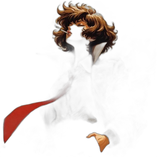 hair, staff, mask, crown transparent PNG cut-out