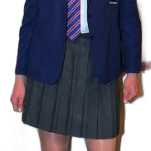 jacket, dress, staff, creature transparent PNG cut-out