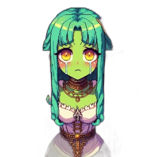 staff, dress, creature, robot transparent PNG cut-out