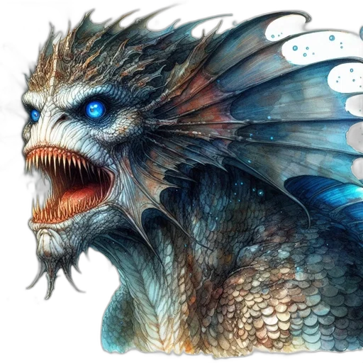 dragon, creature, animal, concept art transparent PNG cut-out