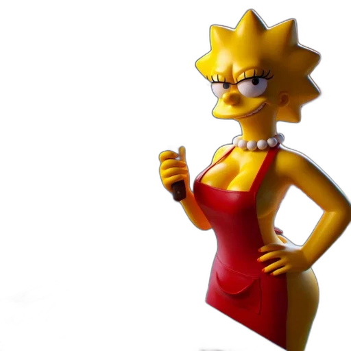 dress, crown, 3d render, concept art transparent PNG cut-out