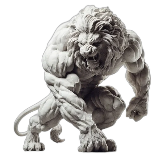 animal, creature, concept art, photorealistic transparent PNG cut-out