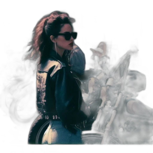 jacket, concept art, comic book art, cyberpunk transparent PNG cut-out