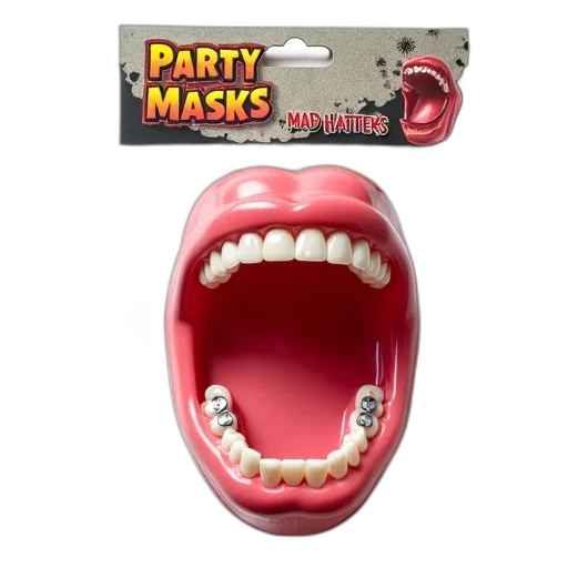mask, 3d render, concept art, close-up transparent PNG cut-out