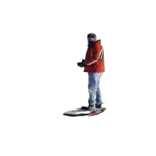 staff, jacket, robot, hat transparent PNG cut-out