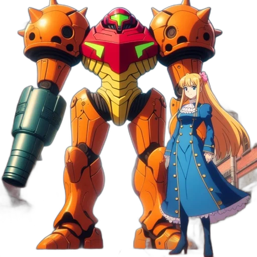 robot, weapon, concept art, anime transparent PNG cut-out