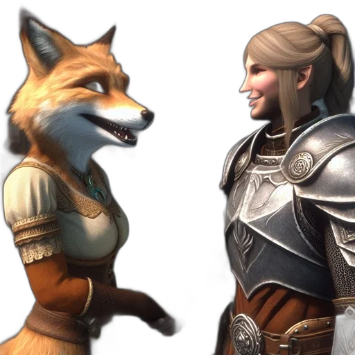 concept art, fantasy art, 3d render, photorealistic transparent PNG cut-out