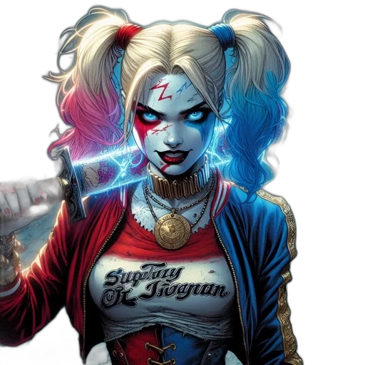 comic book art, concept art, fierce, female transparent PNG cut-out